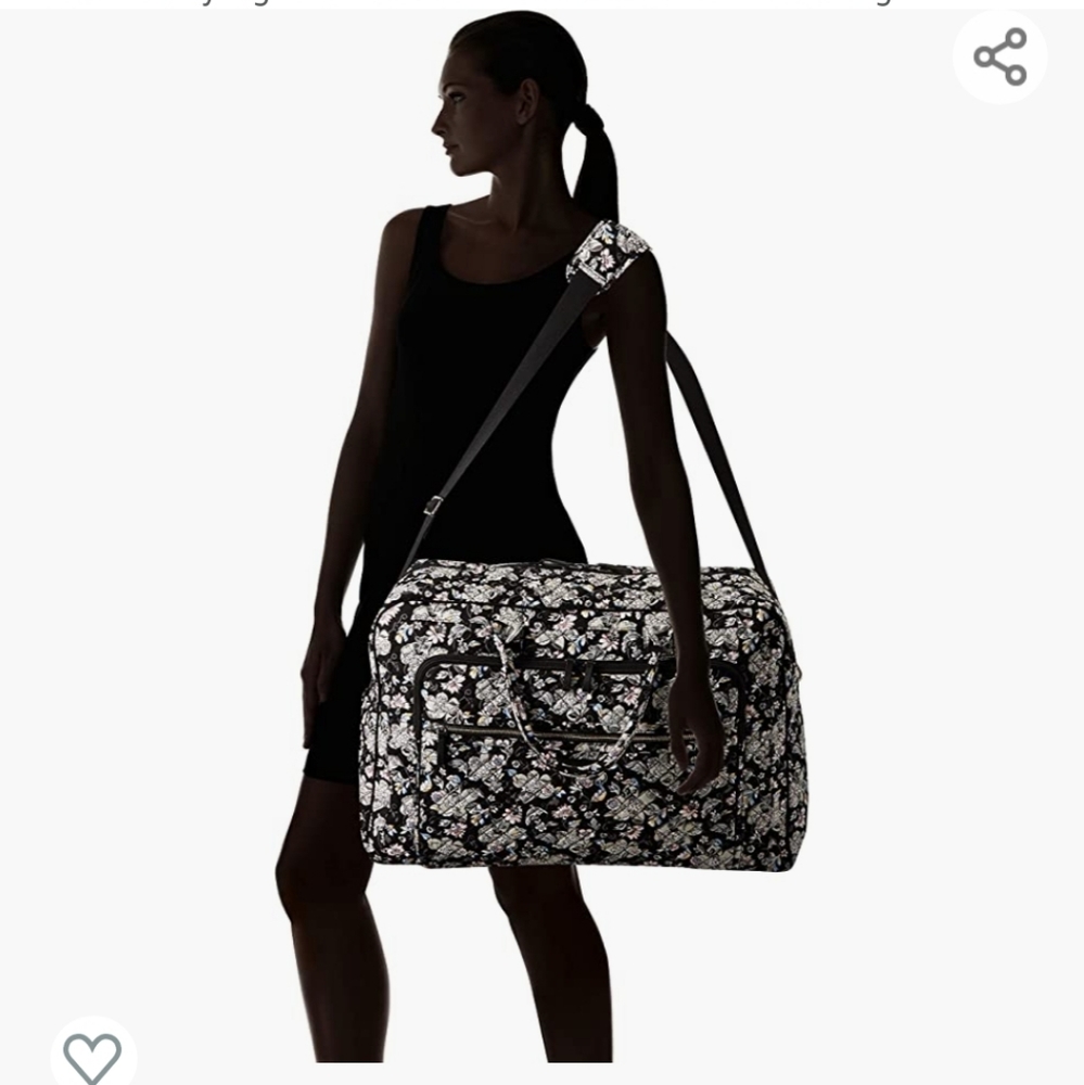 NWT Vera Bradley Grand Weekender Travel Bag